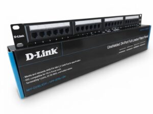 Dlink 24 Port Cat6 Utp Loaded Patch Panel
