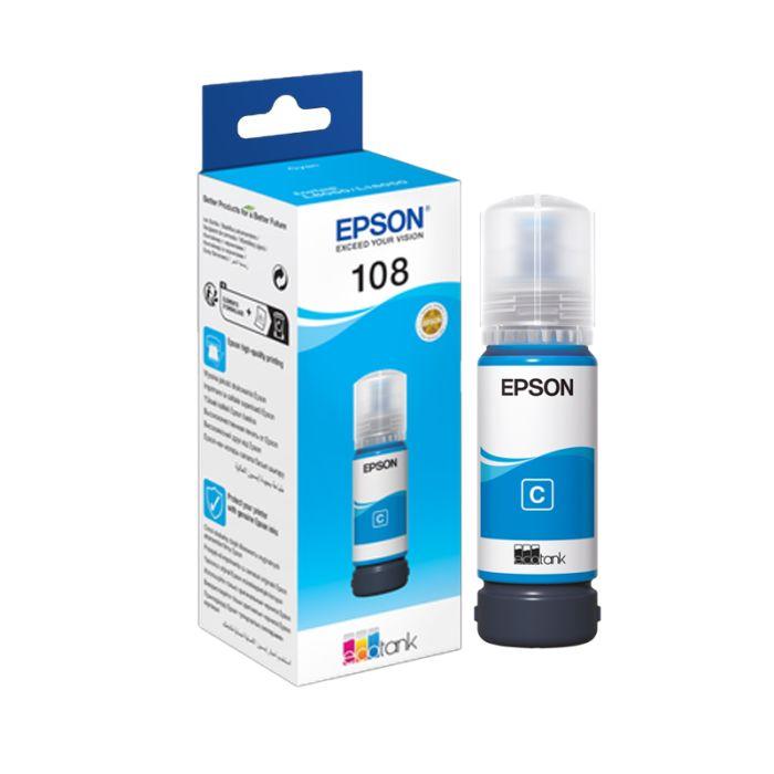 ENCRE EPSON 108 BLEU