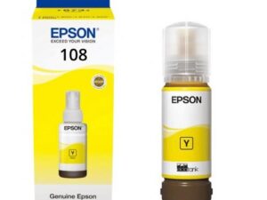 ENCRE EPSON 108 JAUNE