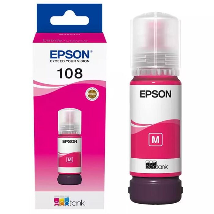 ENCRE EPSON 108 ROUGE