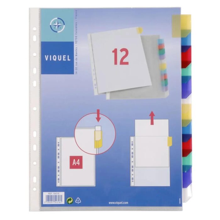 Paquet Intercalaire 12 feuilles Paquet Intercalaire 12 feuilles
