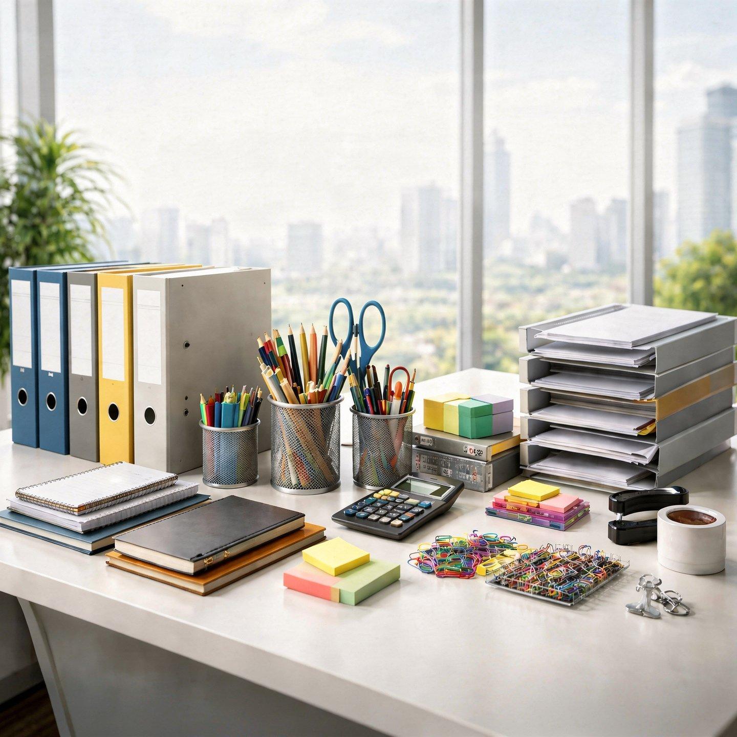 Papeterie et fournitures de bureau